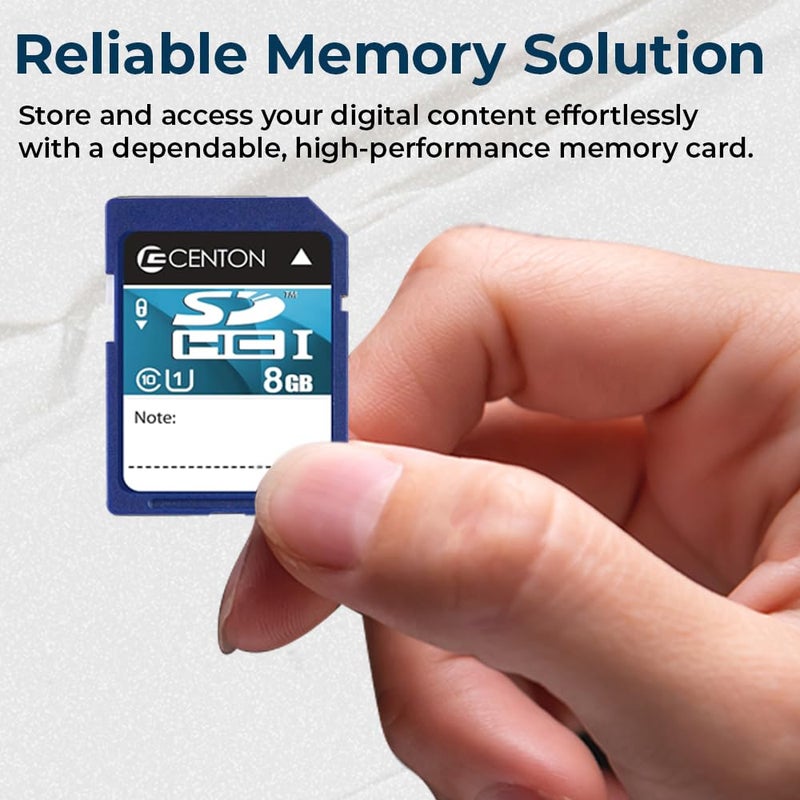 Centon Electronics MP Essential SDHC Card, Ultimate Memory Card for Phones, Tablets, Cameras, and More, UHS1, 32GB, 5 Bulk Pack - Image 3
